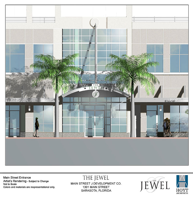The Jewel Main Street Entrance