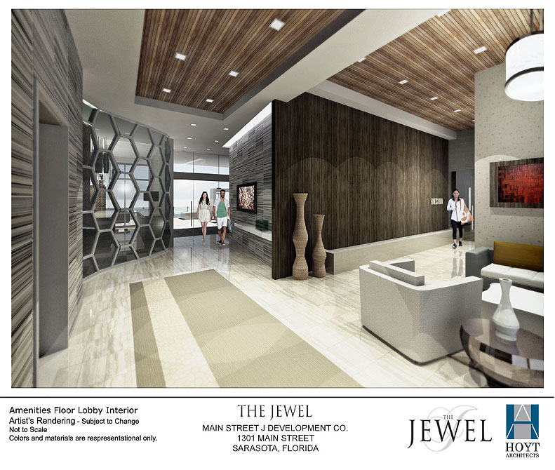 The Jewel Amenities Floor Lobby Interior