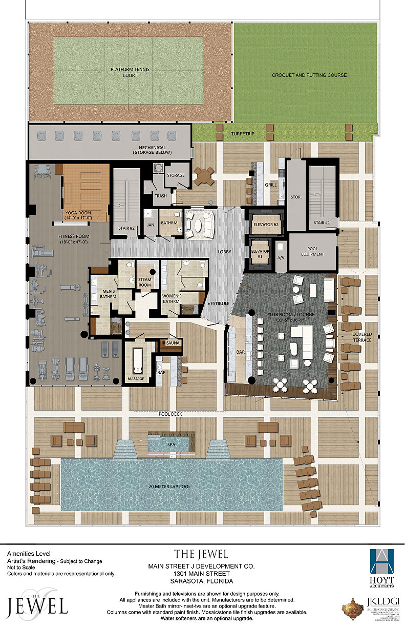 The Jewel Amenities Level