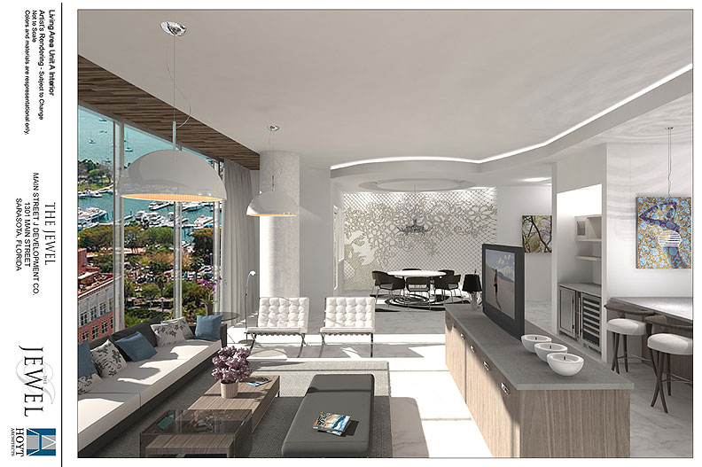 Living Area Rendering